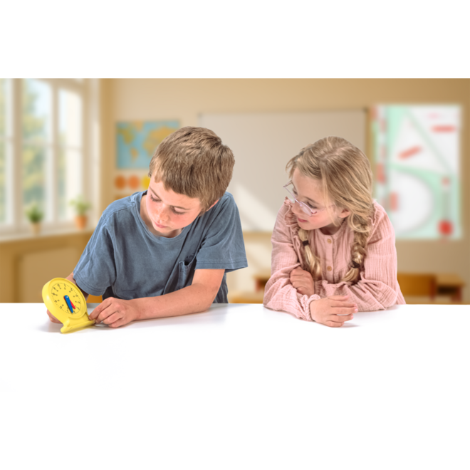 Rolf More - Klok leerlingmodel 10,5 cm doorsnee, set van 5 stuks