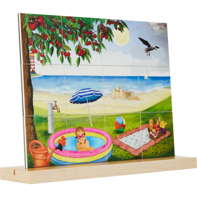 Rolf Puzzels - Puzzel verticaal zomer, 12 stukjes