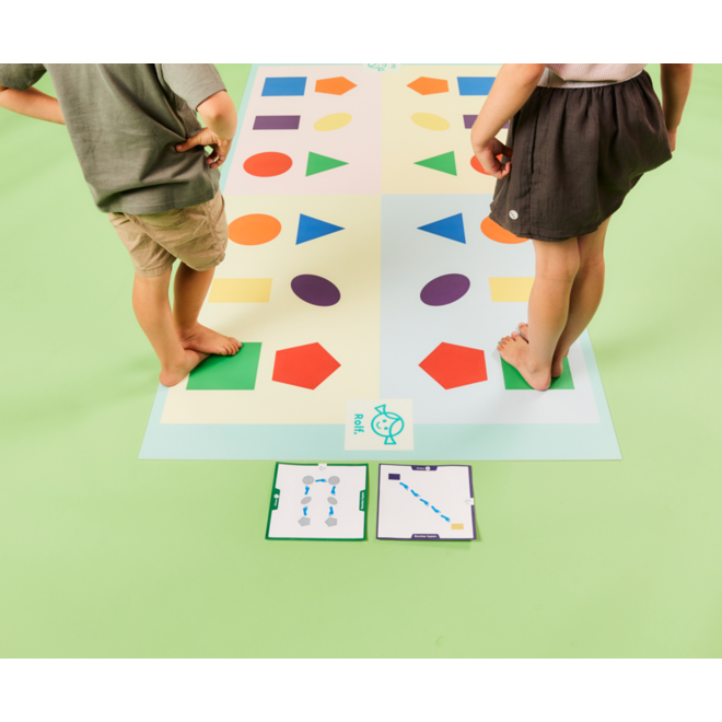 Rolf More - Mat Routes lopen, 100 x 200cm, vinyl