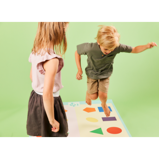 Rolf More - Mat Routes lopen, 100 x 200cm, vinyl