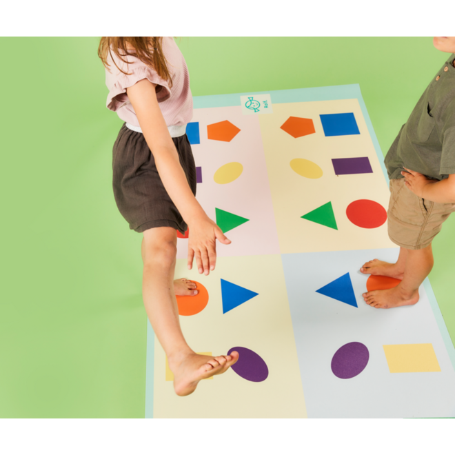 Rolf More - Mat Routes lopen, 100 x 200cm, vinyl