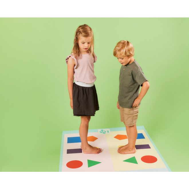 Rolf More - Mat Routes lopen, 100 x 200cm, vinyl