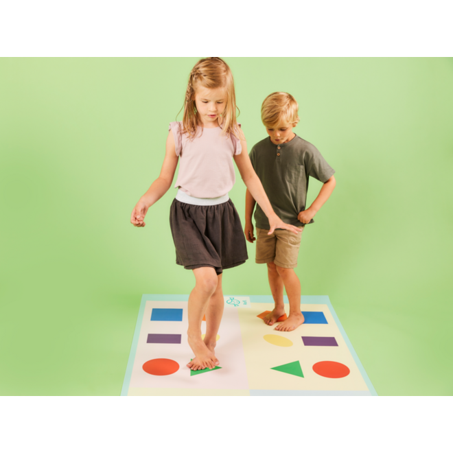 Rolf More - Mat Routes lopen, 100 x 200cm, vinyl