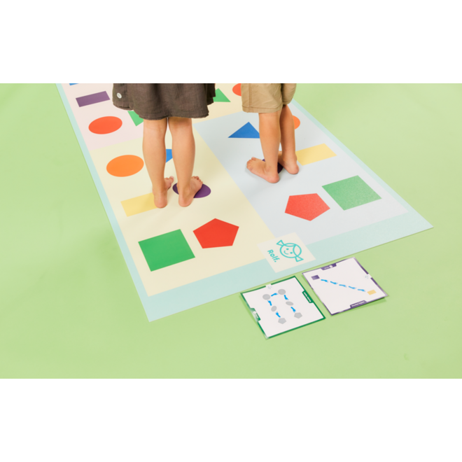 Rolf More - Mat Routes lopen, 100 x 200cm, vinyl