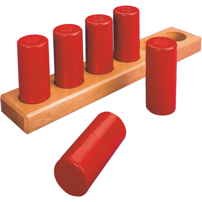 Rolf More - Gehoorkokerset rood