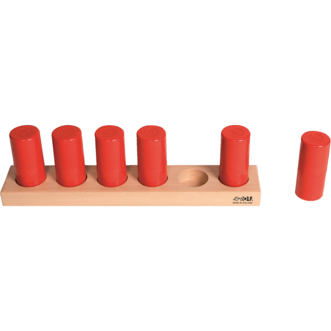 Rolf More - Gehoorkokerset rood