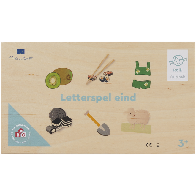 Rolf Originals – Letterspel Eind