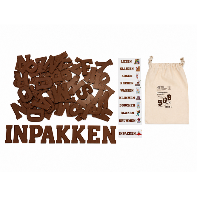Rolf More – Chocoladeletters en woorden