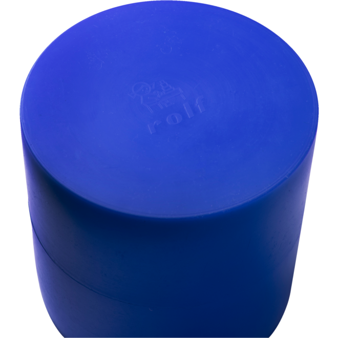 Rolf More - Paalkop blauw