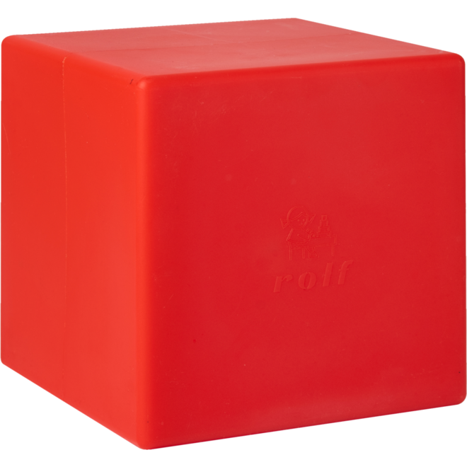 Rolf More - Bouwkubus rood