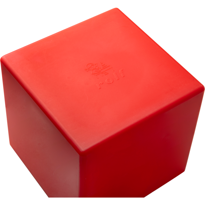 Rolf More - Bouwkubus rood