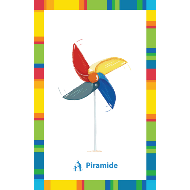 Piramide - Windwaaiers kaartenset 10 x 14 cm