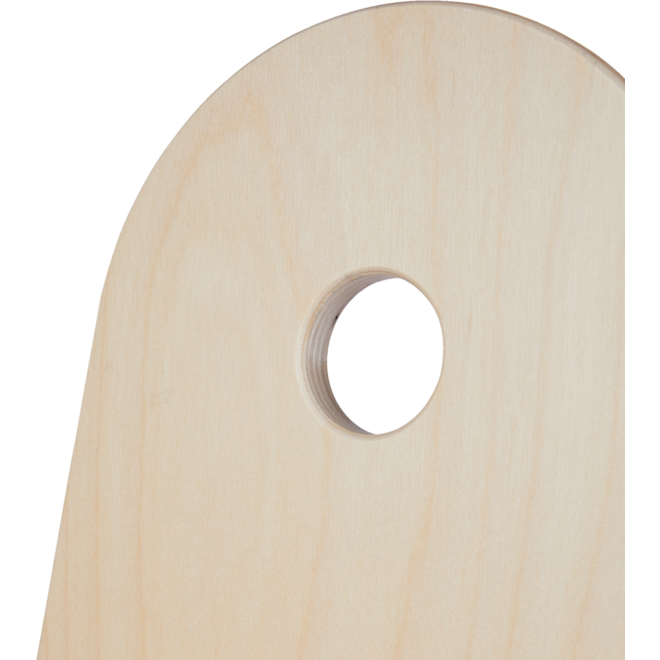 Rolf More - Stoel Rondo peuteruitvoering naturel hoogte 21 cm gemonteerd