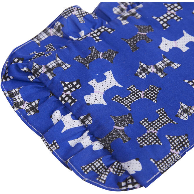 Rolf More - Bedset voor kuben ledikant (matras,kussen,deken blauw)
