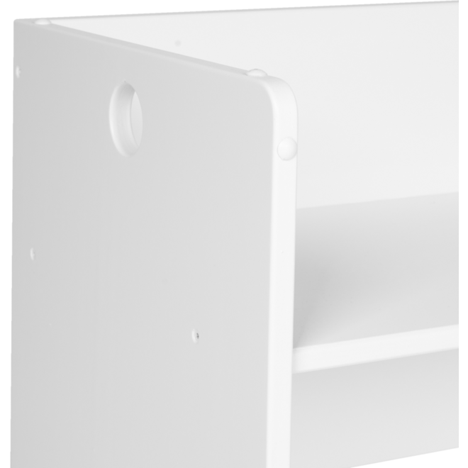 Rolf More - Bank Kuben kleuteruitvoering Wit gespoten 72x36x36cm ongemonteerd