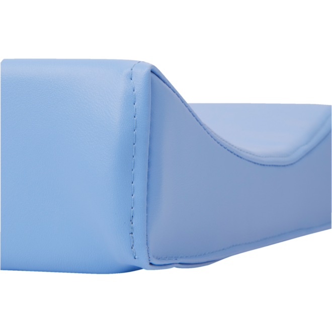 Rolf More - Poppen aankleedkussen 32 cm breed en 50 cm lang, blauw