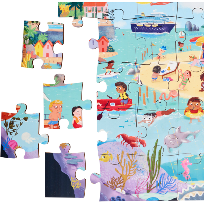 Rolf Puzzels - Vloerpuzzel zomer, 40 stukken