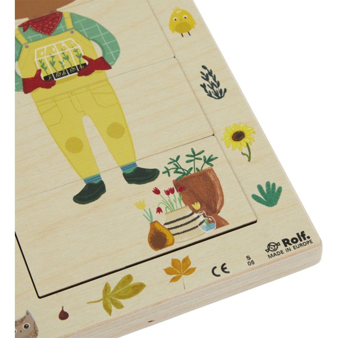 Rolf Puzzels - Aankleedpuzzel Seizoenen
