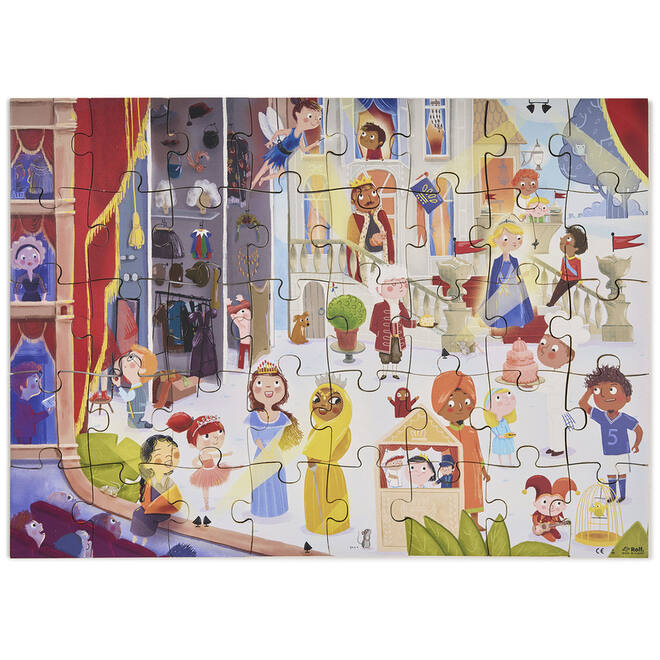 Rolf Puzzels – Vloerpuzzel kleding, 40 stukken
