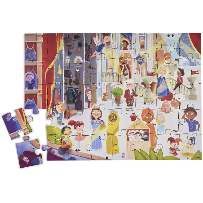 Rolf Puzzels – Vloerpuzzel kleding, 40 stukken