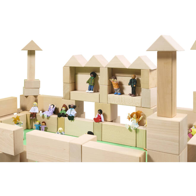Rolf More - Haagse set 10 × 10 cm inclusief kast ahorn