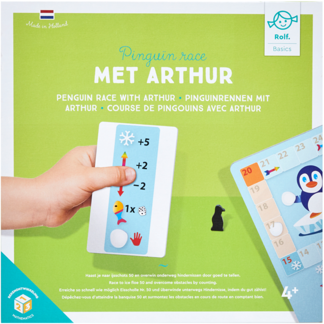 Rolf Basics - Pinguïn race met Arthur