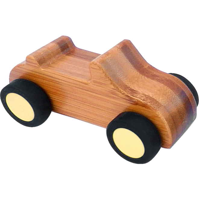 Auto's van bamboo, set van 4