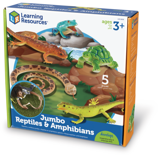 Jumbo Reptielen, Amfibieën