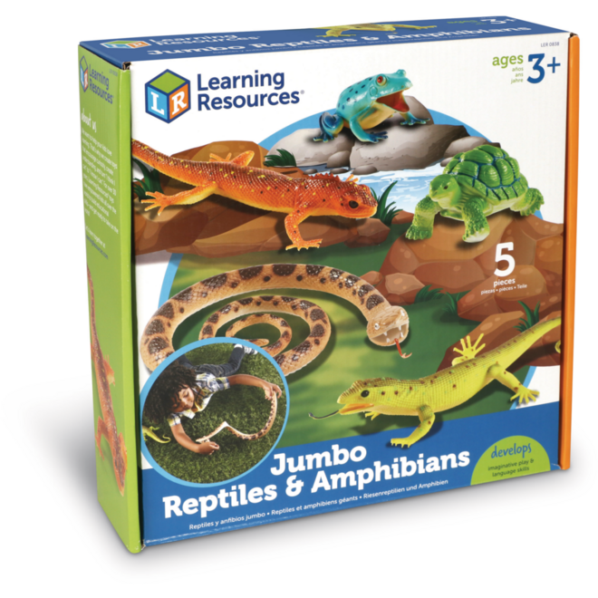 Jumbo Reptielen, Amfibieën