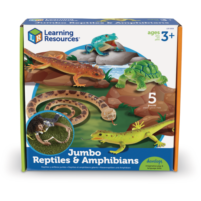 Jumbo Reptielen, Amfibieën