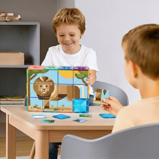 Coblo Toppers Safari Dieren, set van 60 stuks