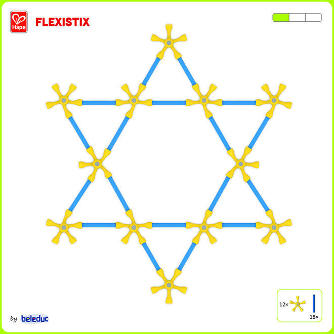 Flexistix XXL, set van 500 stuks