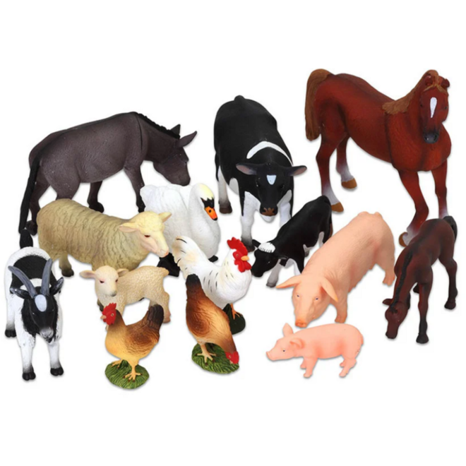 Boerderijdieren, 14-delig