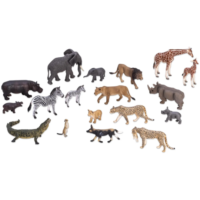 Afrikaanse dieren, 18-delig