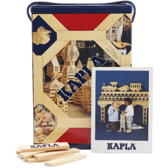 KAPLA® groepsset kartonnen ton met 200 onderdelen