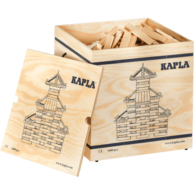 KAPLA® schoolset, 1000 onderdelen in kist