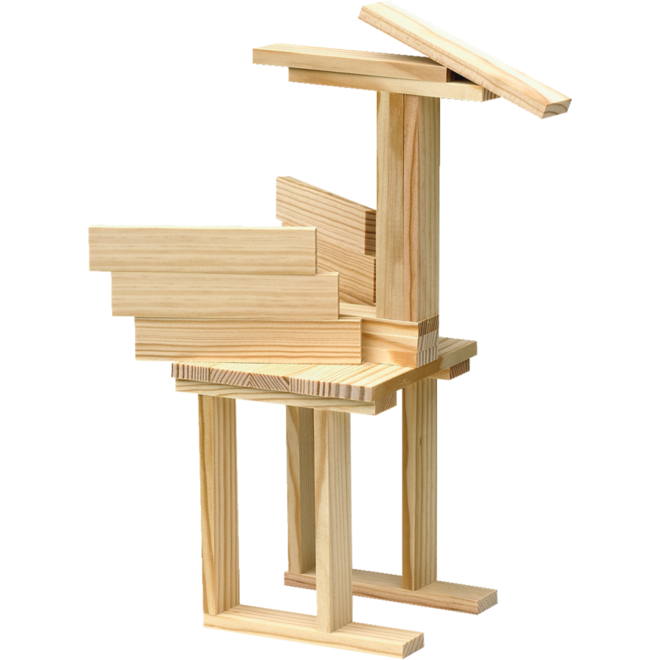 KAPLA® schoolset, 1000 onderdelen in kist