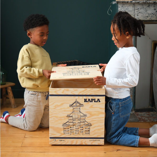 KAPLA® schoolset, 1000 onderdelen in kist