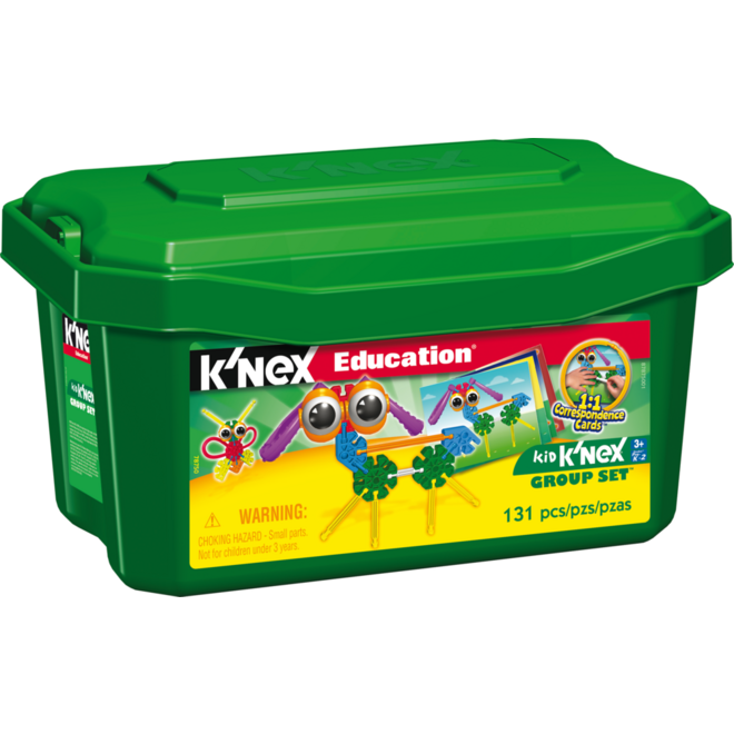 Kid K'nex 78750 aanvullingsset met 8 voorbeeldkaarten