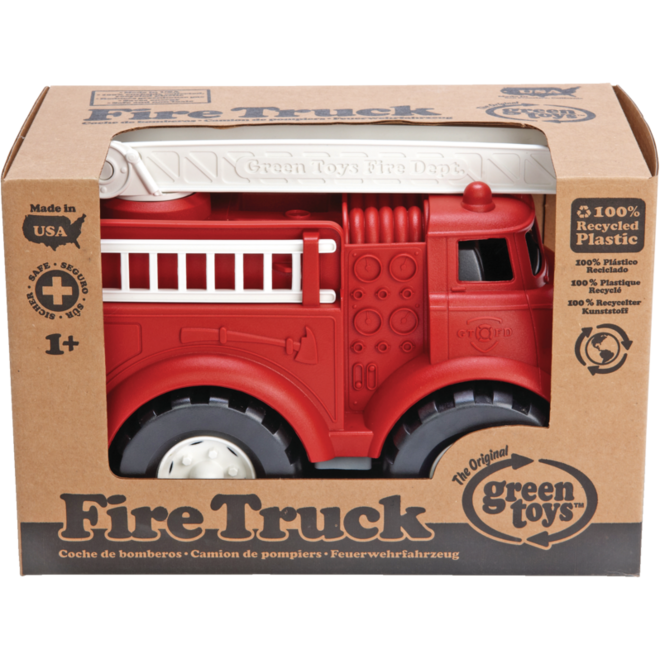 Green Toys brandweerauto