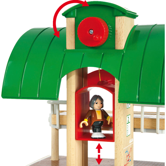 BRIO Treinset met perron