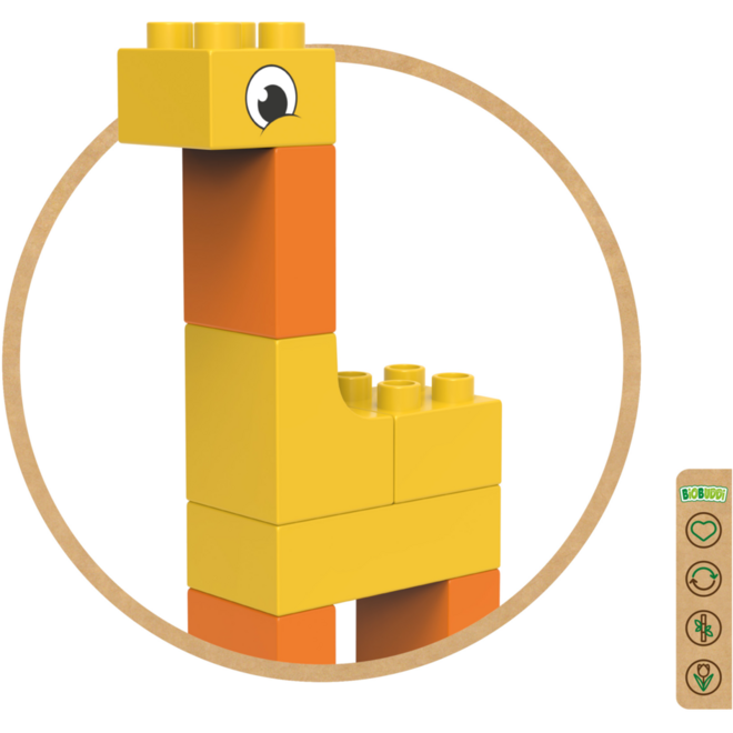 BiOBUDDi Education Big set dieren