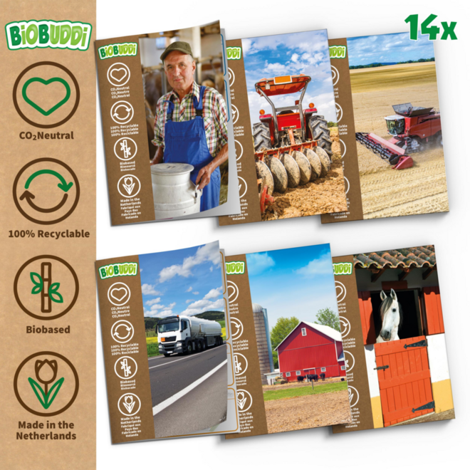 BiOBUDDi Education Big set boerderij