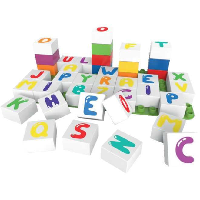 BiOBUDDi Education set letters, getallen en platen