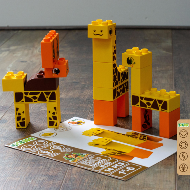 BiOBUDDi Education Big wilde dieren