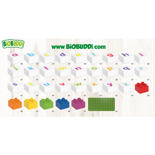 BiOBUDDi Education Big letters