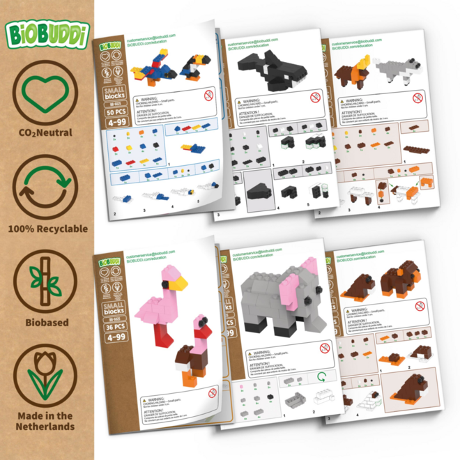 BiOBUDDi Education Small Bouw je dierenwereld
