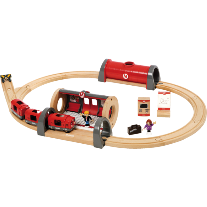 Brio Metro spoorweg set