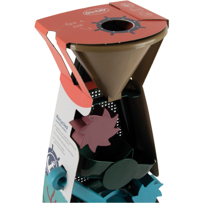 Zand-watermolen gerecycled 'Blue Marine'