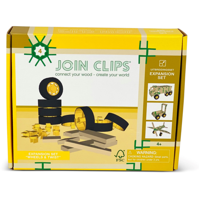 Join Clips - Uitbreidingsset wielen en assen